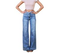 Sexy Woman Jeans Palazzo Denim Donna (cod. H1327, L)