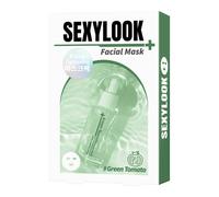 [SEXYLOOK] Verde Pomodoro Pori Rassodamento Emolliente Maschera Viso 5pcs/1 Box