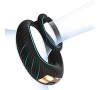 Sexytoysys Uomo Vibratore Anello Vibrante per Lei e Lui Sextoysys Coppia Plug Anale-Dilatatore Donna Sex Toys Anelli il Pene Cockring Vibratoreper Donna Professionale Stimolatore Clitoride USB-B1187