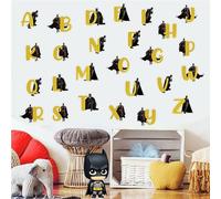Seyal® Adesivo da parete Batman A - Z alfabeto