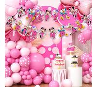 Seyal® Banner di compleanno di Minnie Mouse