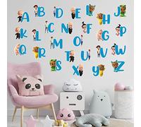 Seyal® BBY Boss - Adesivo da parete, motivo: alfabeto dalla A alla Z