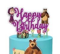 Seyal® Maasa and ber Happy Birthday Cake Topper