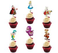 Seyal® Topper per cupcake Alice in Wondrland