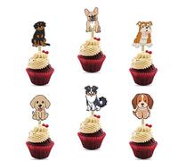 Seyal® Topper per cupcake con cucciolo di cane