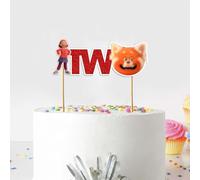 Seyal® Tornitura rossa due torta Topper