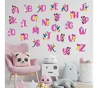 Seyal® WTD - Adesivo da parete, motivo: Minnie Mouse A - Z