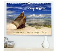 Seychellen - Inselparadiese Mahé La Digue Praslin (hochwertiger Premium Wandkalender 2026 DIN A2 quer), Kunstdruck in Hochglanz: Die Inseln sind ... tropischer Naturlandschaften finden.