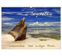 Seychellen - Inselparadiese Mahé La Digue Praslin (Wandkalender 2026 DIN A2 quer), CALVENDO Monatskalender: Die Inseln sind Traumziele nicht nur für ... tropischer Naturlandschaften finden.