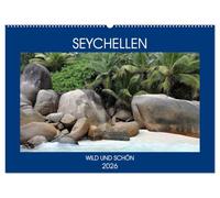 Seychellen - Wild und Schön (Wandkalender 2026 DIN A2 quer), CALVENDO Monatskalender: Erleben Sie die Inseln der Seychellen in ihrer vollen Pracht