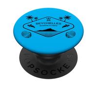 Seychelles Isola Sole e Palme PopSockets PopGrip Adesivo