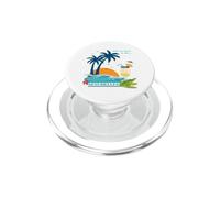 Seychelles Palme Spiaggia Isole Souvenir PopSockets PopGrip per MagSafe