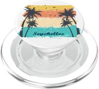 Seychelles Palme su un'isola La Digue Souvenir PopSockets PopGrip per MagSafe