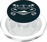 Seychelles Paradiso Tropicale Palme Isola La Digue Souvenir PopSockets PopGrip per MagSafe