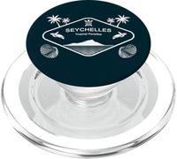 Seychelles Paradiso Tropicale Palme su un'isola PopSockets PopGrip per MagSafe