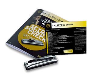 Seydel Blues - Kit per imparare a suonare l'armonica a bocca, Sound Check Vol.1