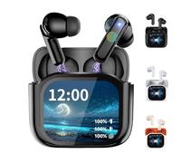 Seymal Auricolari Per Traduzione, Auricolari Compatti Con Controllo Touch E Suono Chiaro, Traduzione Linguistica Con Intelligenza Artificiale, Tempo Reale Di 144 Lingue(Nero)
