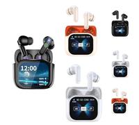 Seymal Auricolari Per Traduzione, Auricolari Compatti Con Controllo Touch E Suono Chiaro, Traduzione Linguistica Con Intelligenza Artificiale, Tempo Reale Di 144 Lingue(Mix3)