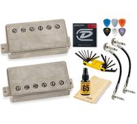 Seymour Duncan APH-2 Alnico II Pro Slash Humbucker Pickup Set w/Tonebird Bundle 11104-08 (copertura in nichel grezzo)