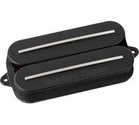 Seymour Duncan Black Winter Rails Bridge Humbucker Pickup - 6 corde, passivo, ad alta potenza, magneti in ceramica - nero