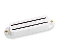 Seymour Duncan SCR-1B-W Humbucker Formato semplice Cool Rails Strat Micro pour Guitare Electrique Blanc
