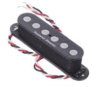 Seymour Duncan Pickup per chitarra elettrica SSL-4T Quarter-Pound Flat Strat Tap senza cappuccio nero