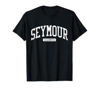 Seymour Illinois IL JS03 Stile universitario Maglietta