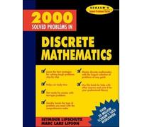 Seymour Lipschutz 2000 Solved Problems in Discrete Mathematics (Tascabile)