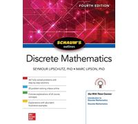 Seymour Lipschutz Ma Schaum's Outline of Discrete Mathematics, Fourt (Tascabile)