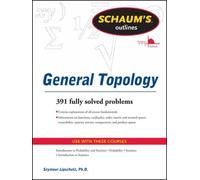 Seymour Lipschutz Schaums Outline of General Topology (Tascabile)