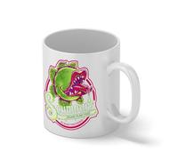 Seymour's Organic Plant Food Coffee Mug - Funny Cult Movie Horror Fan Gift - Audrey II Venus Flytrap Cup Bianco tazza di caffè Mug