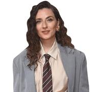 Seyneb Saleh (Grey Suit) Half Body Buddy Cutout