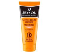 Seysol Latte Solare con Acceleratore Abbronzatura, Protezione Bassa SPF 10, 200ml