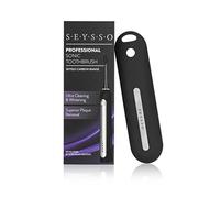 SEYSSO Professional Sonic Toothbrush • Spazzolino da denti ricaricabile • Nero • 96 000 vibrazioni soniche al minuto • Custodia da viaggio con caricatore USB • 2 Teste di ricambio • 2 Anni di garanzia