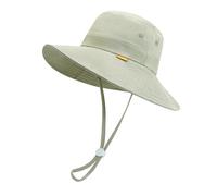 SEYUFN Berretto estivo per bambini, protezione UV 50, cappello di protezione per bambini, cappello da pescatore per bambini a tesa larga, Kaki chiaro., 6-12 mesi