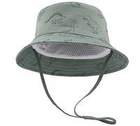SEYUFN Cappello da Sole per Bambini Ragazze Cappello a Secchiello a Tesa Larga per Neonato Cappello da Bambina in Cotone Regolabile Cappello Estivo con Protezione UV per Bambini