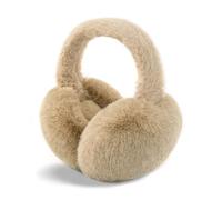SEYUFN Pieghevole Paraorecchie Donna Inverno Pelose Calde Copri Orecchie Adulto Outdoor Confortevole Scaldaorecchie Ragazze Adolescenti Earmuffs Alla Moda (A-marrone)