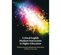 Seyyed-Abdolhamid Critical English Medium Instruction in High (Copertina rigida)