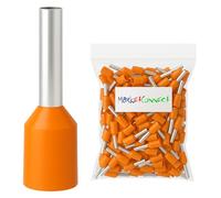 Sez. 0,5 mmq • Lung. 6/12 mm • 500 pz • Arancione Weidmüller (WD/W) • Unipolare Capicorda