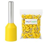 Sez. 1 mmq • Lung. 6/12 mm • 500 pz • Giallo Weidmüller (WD/W) • Unipolare Capicorda