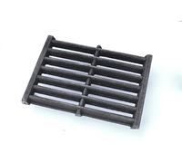 SEZAM Griglia in ghisa, 36 x 26 cm, per forno e cenere, diversi diametri, adatta per camino, stufa, griglia per stufa, griglia per stufa, griglia per stufa, griglia e carbone