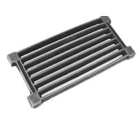 SEZAM Griglia in Ghisa 40 x 20 cm per Forno e Cenere - Adatta per Camino e Stufa - Diversi Diametri