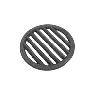 SEZAM Griglia in ghisa, diametro Ø 180 mm, griglia per ceneri in ghisa, diversi diametri, adatta per camino, stufa, griglia per stufa, griglia per forno, camino, accessori di ricambio (∅18 cm)