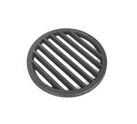 SEZAM Griglia in ghisa, diametro 200 mm, griglia per ceneri in ghisa, diversi diametri, adatta per camino, stufa, griglia per stufa, griglia per forno, camino, accessori di ricambio (∅20 cm)