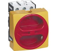 BACO 0172001 - Interruttore di separazione del carico, 25 A, 1 x 90°, giallo, rosso, 1 pezzo