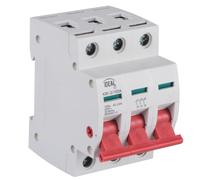 SEZIONATORE 3 POLI 100A GUIDA DIN KMI-3-KAN23235 IDEAL