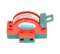 Sezionatore a coltello bipolare Sezionatore a doppia mandata per controllo del carico elettrico 220 V 380 V con tensione di isolamento 660 V Cablaggio a tunnel e guide in ottone (Ha pugnalato)