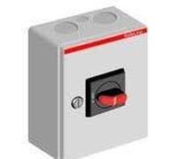 Sezionatore ABB OTP63B4P 4 Poli 63A con Manopola Nera in Custodia IP65 Interrutt