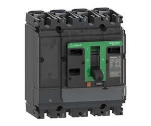 Sezionatore, ComPacT NSX160NA, 4 poli, corrente termica Ith 160A - Schneider