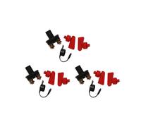 Sezionatore di Batteria Disconnect Cut OFF Interruttore di Potenza Kill per Veicoli Marini Car RV ATV con 6 Chiavi (Tipo I 3 Pz)